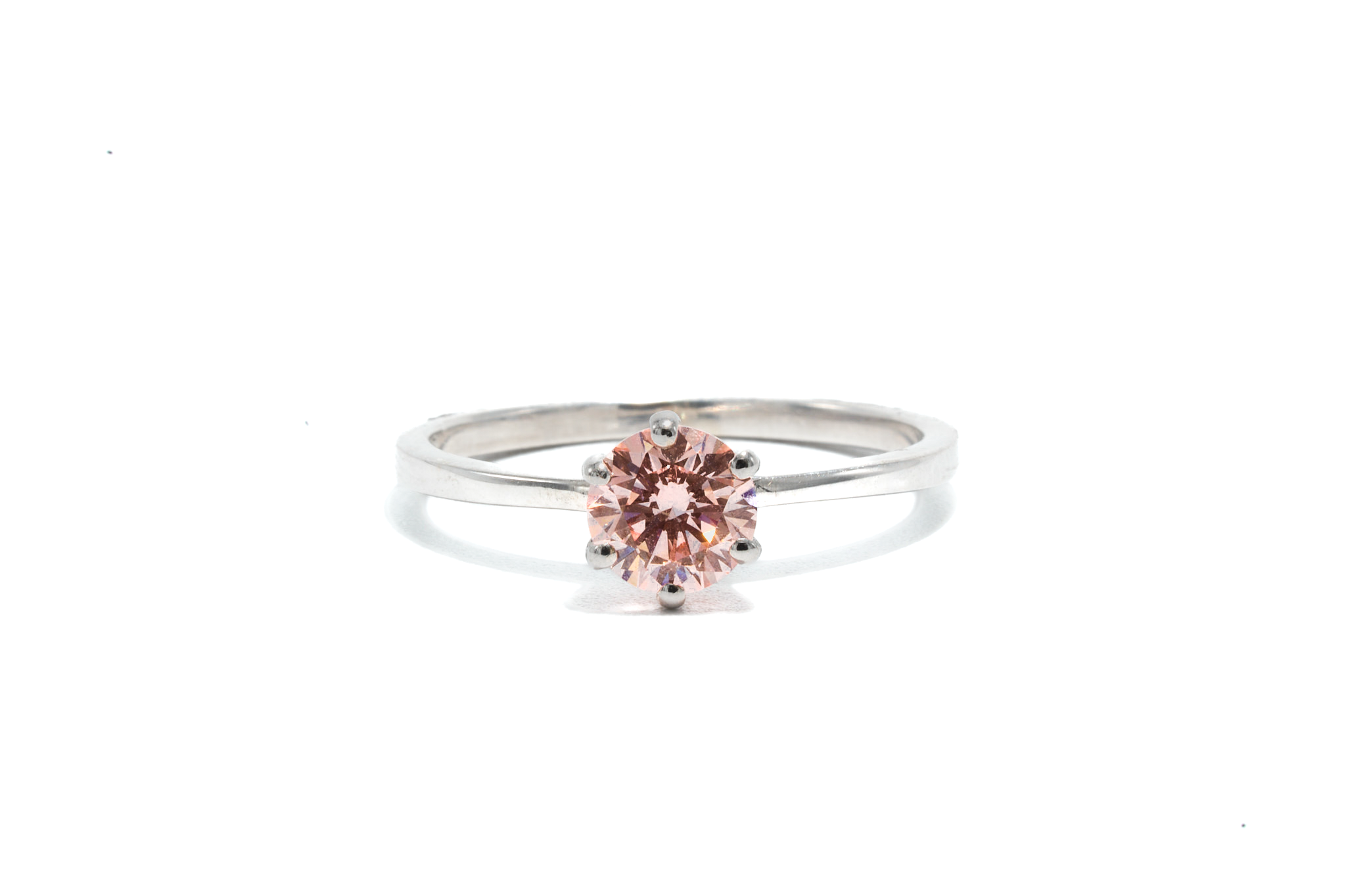 The Blush Petite – Pink Lab Diamond Ring