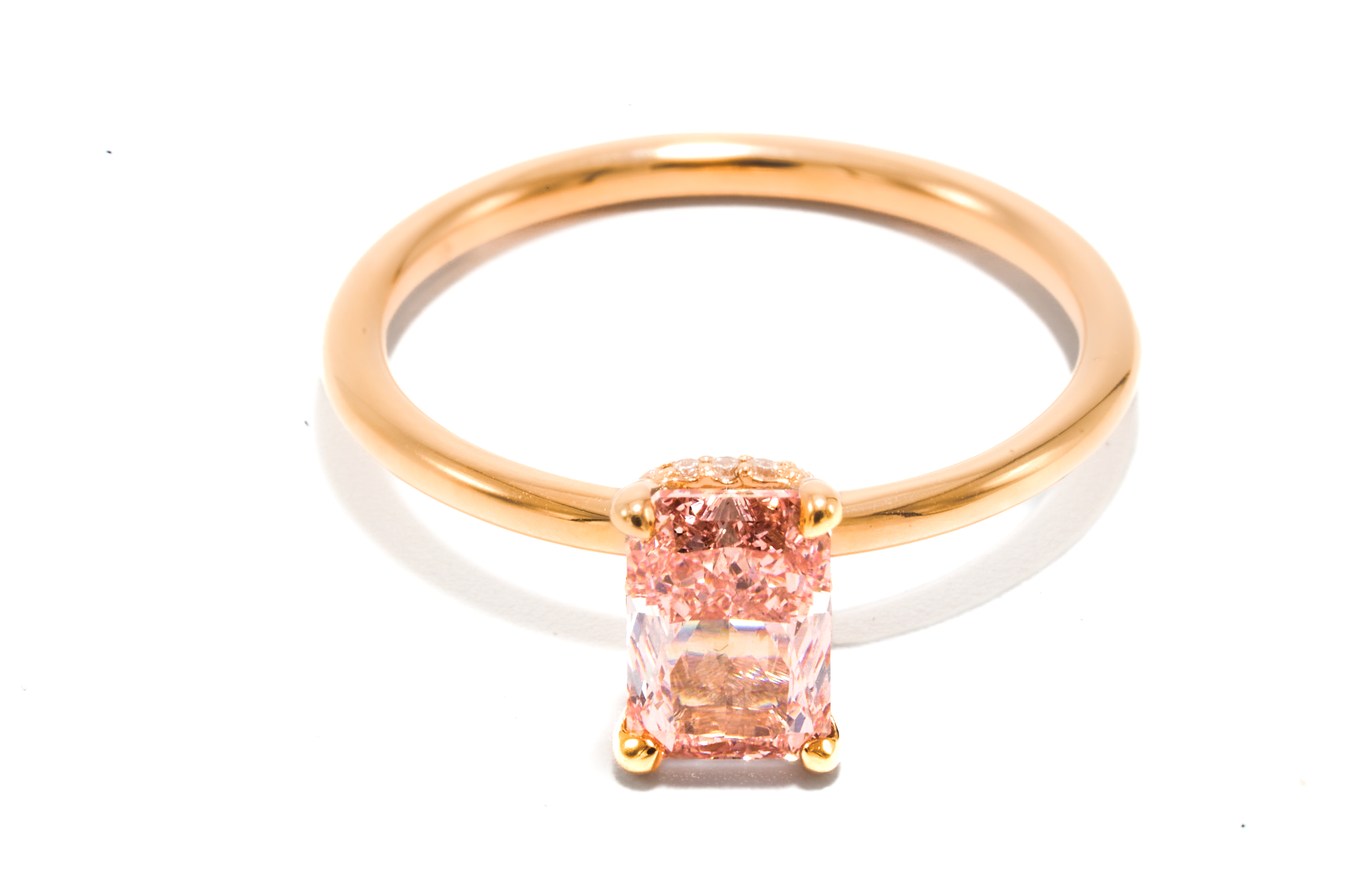 The Rosé – 1.17CT Pink Lab Diamond Ring