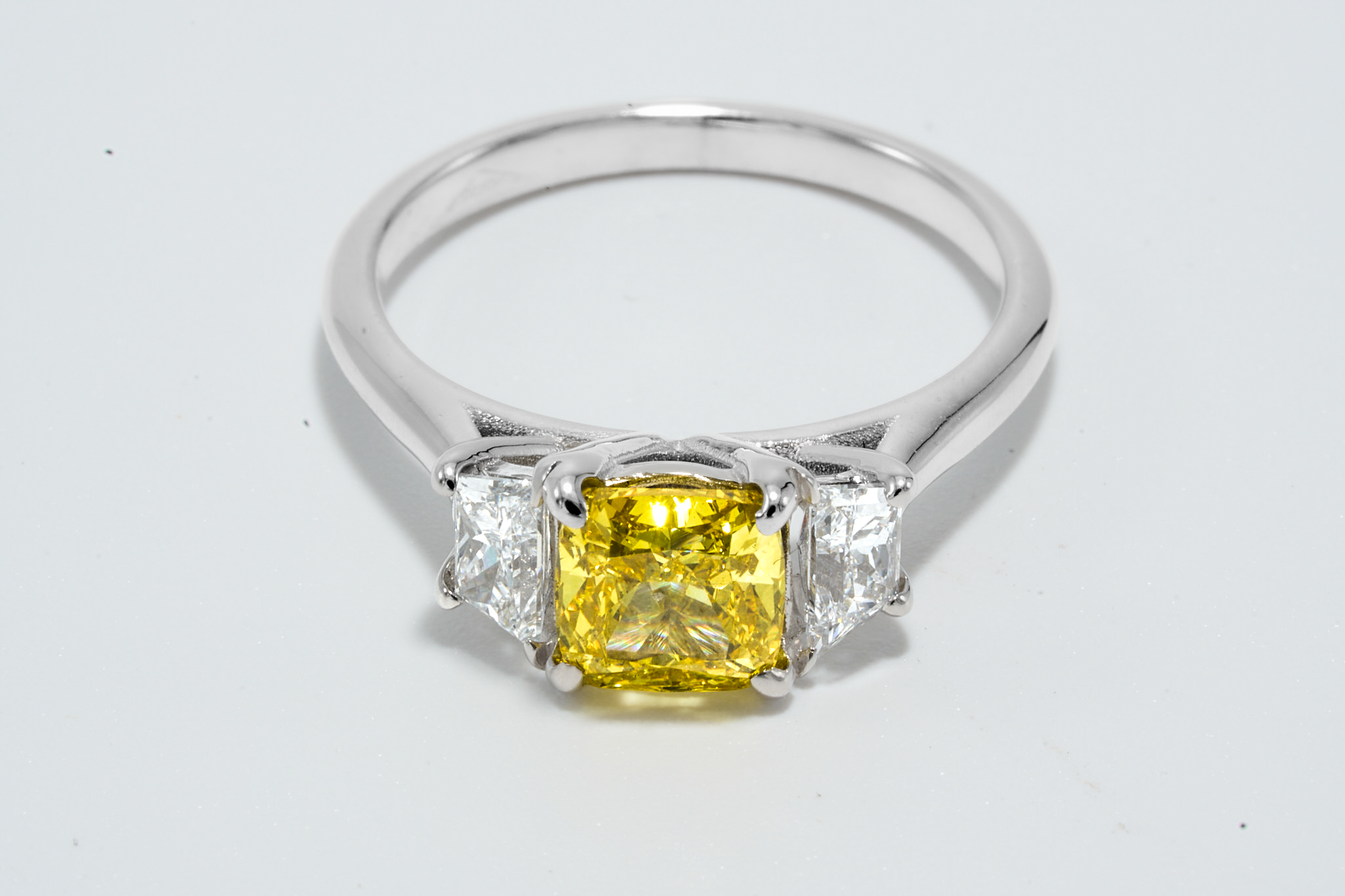 The Soleil – 1.31CT Yellow Lab Ring
