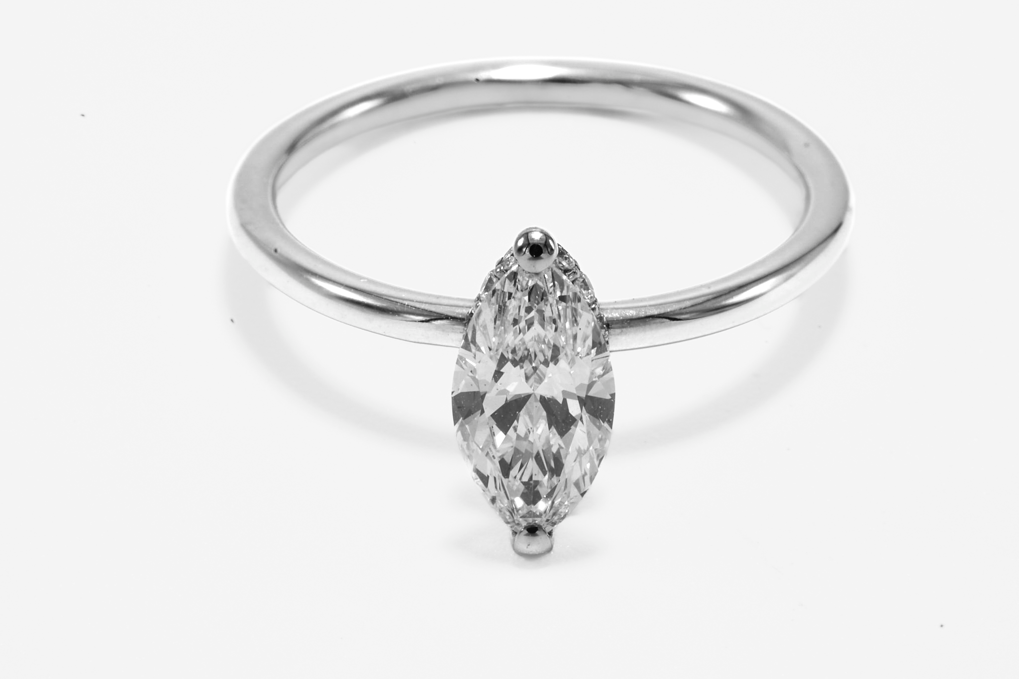 The Marquise – 1.02CT Lab Diamond Ring