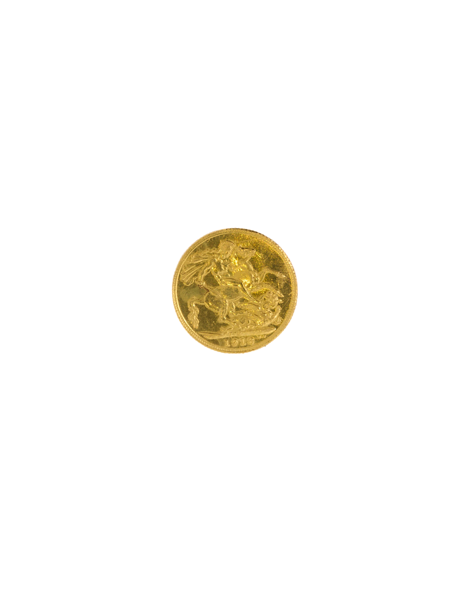 British English Gold Coin – 8G 21K